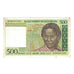 Banknote, Madagascar, 500 Francs = 100 Ariary, KM:75a, AU(50-53)