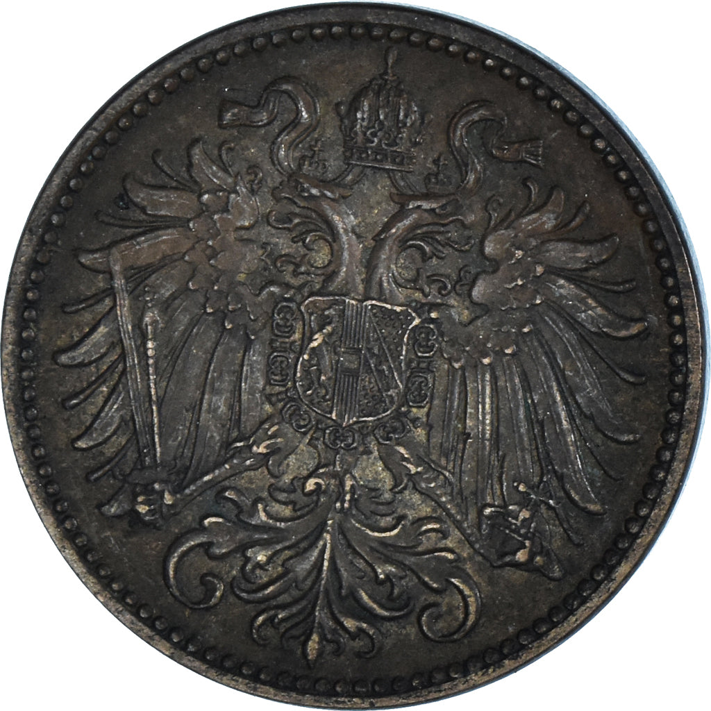 Coin, Austria, 2 Heller, 1913
