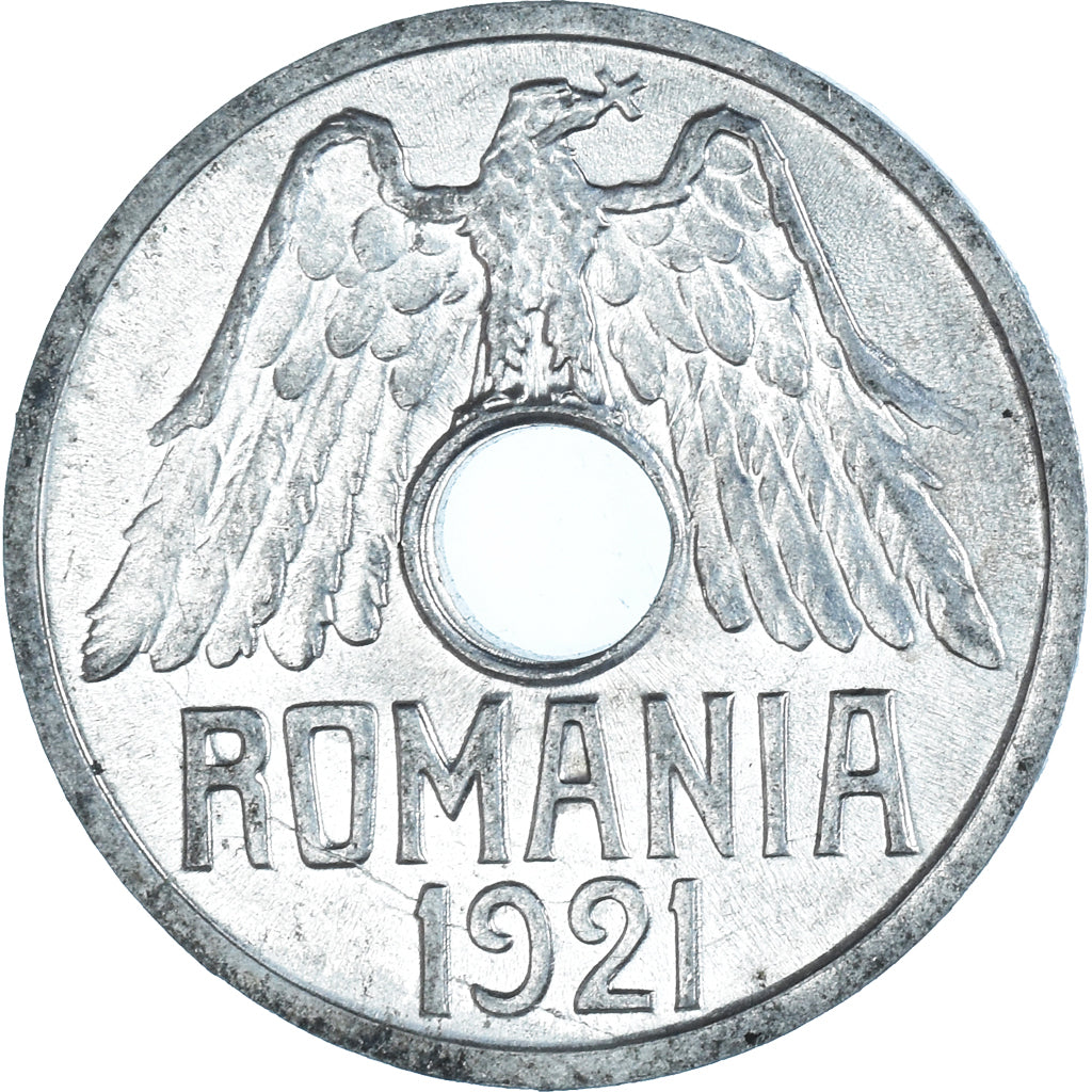 Moneda, Rumanía, 50 Bani, 1921