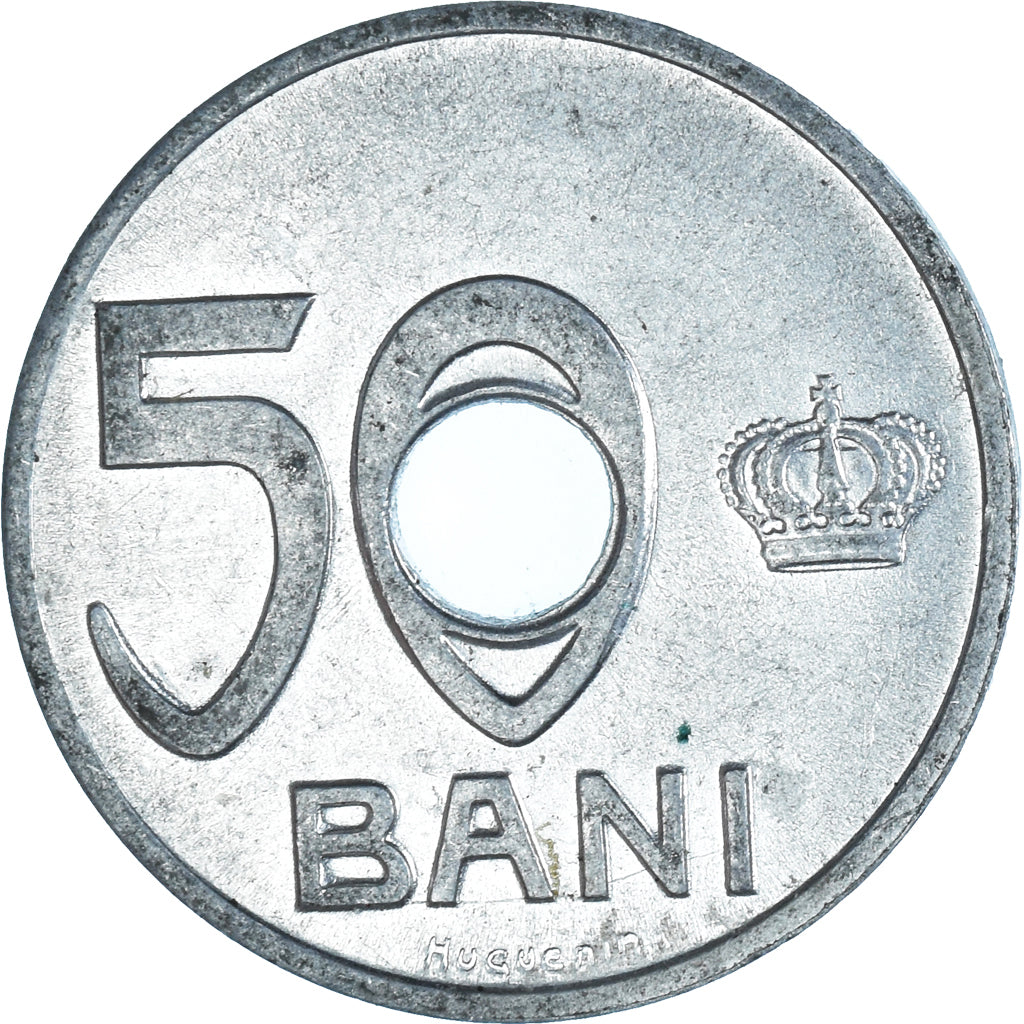 Moneda, Rumanía, 50 Bani, 1921