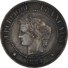 Munten, Frankrijk, 2 Centimes, 1884