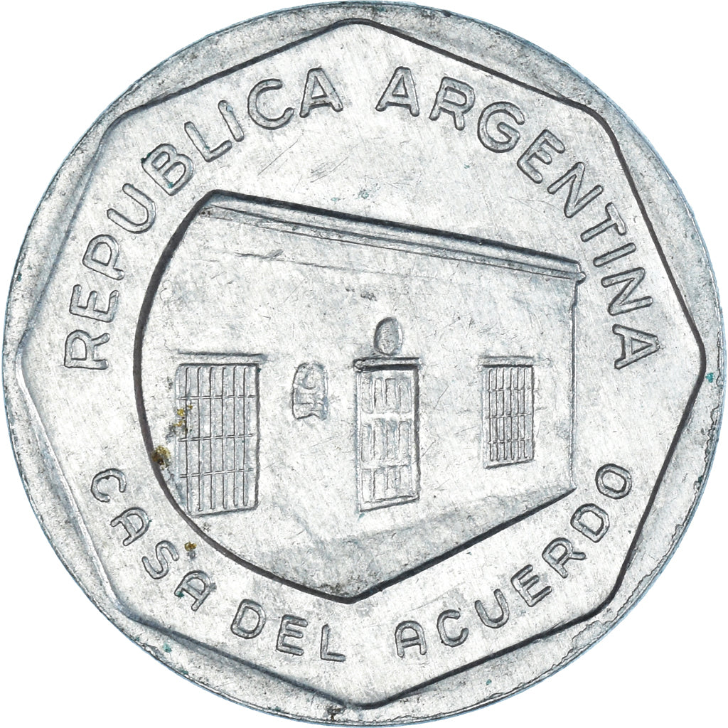 Coin, Argentina, 10 Australes, 1989