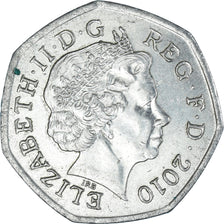 Moneda, Gran Bretaña, 50 Pence, 2010
