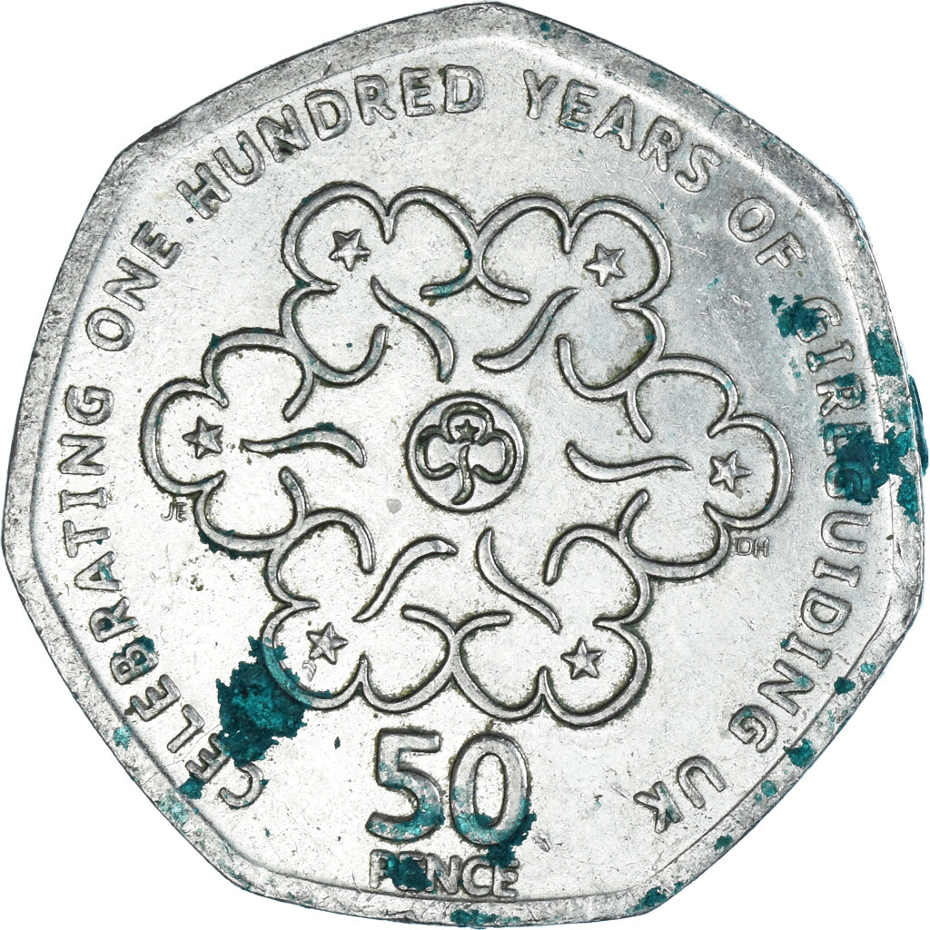 Moneda, Gran Bretaña, 50 Pence, 2010