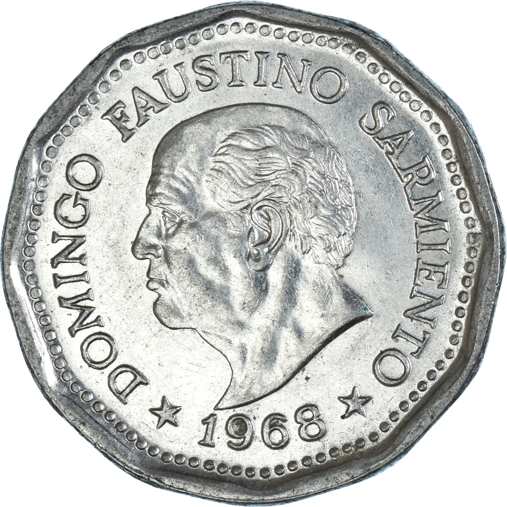 Coin, Argentina, 25 Pesos, 1968