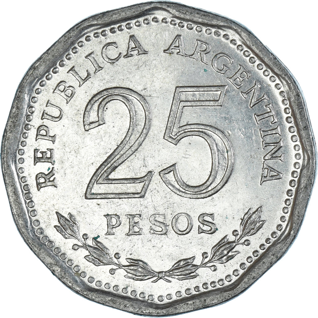 Coin, Argentina, 25 Pesos, 1968