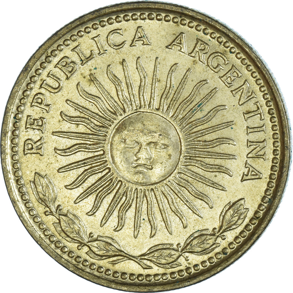 Moneda, Argentina, 10 Pesos, 1976