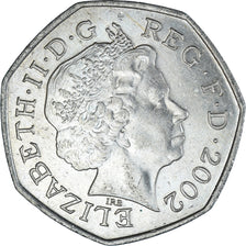 Monnaie, Grande-Bretagne, 50 Pence, 2002