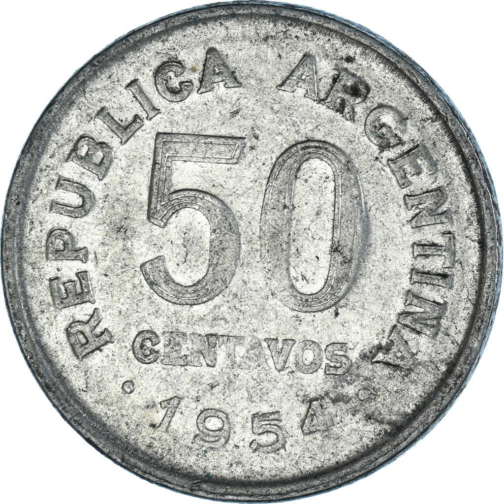 Moeda, Argentina, 50 Centavos, 1954