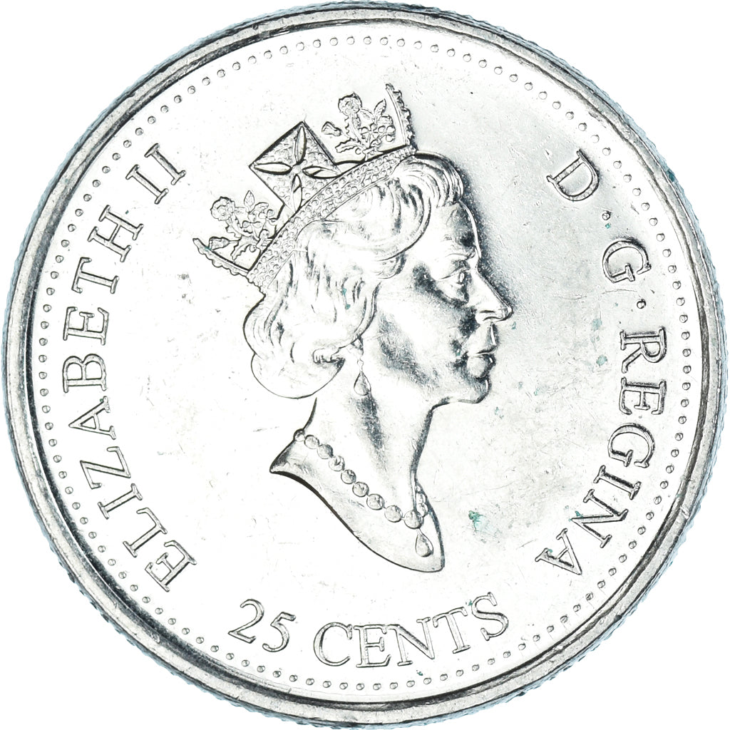 Münze, Kanada, 25 Cents, 2000