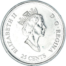 Münze, Kanada, 25 Cents, 2000