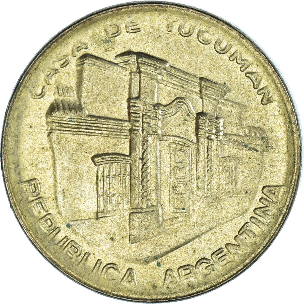 Moneda, Argentina, 10 Pesos, 1985