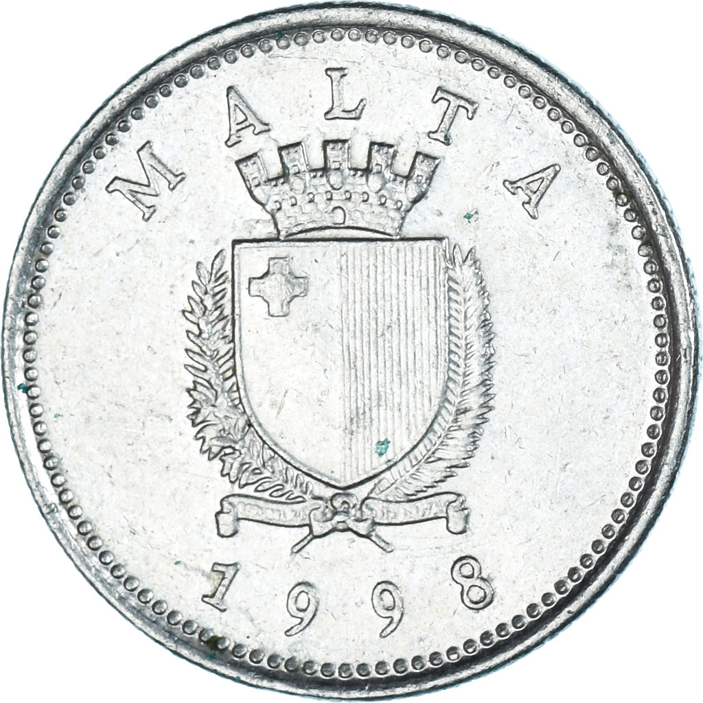 Moneta, Malta, 2 Cents, 1998