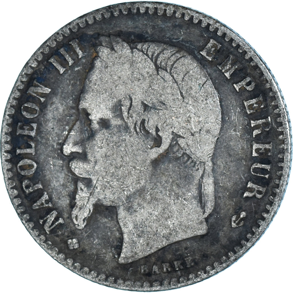 Coin, France, 50 Centimes, 1865
