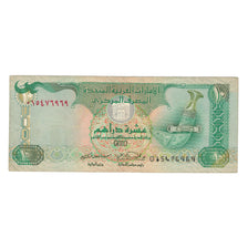 Banknote, United Arab Emirates, 10 Dirhams, 1998/AH1419, KM:20a, EF(40-45)