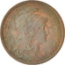Munten, Frankrijk, Dupuis, Centime, 1912, ZF+, Bronze, KM:840, Gadoury:90