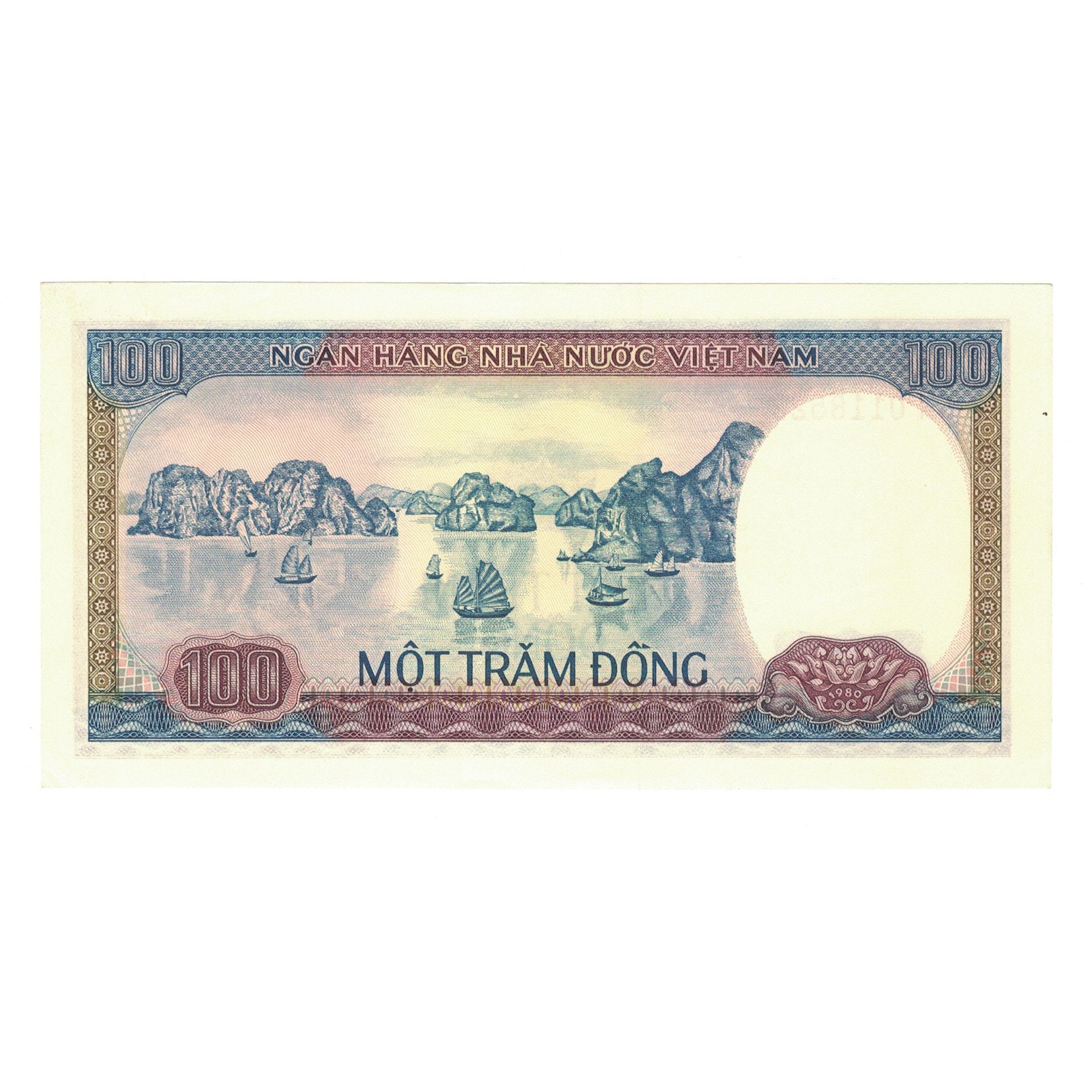 Banconote, Vietnam, 100 D<ox>ng, 1980, KM:88b, SPL