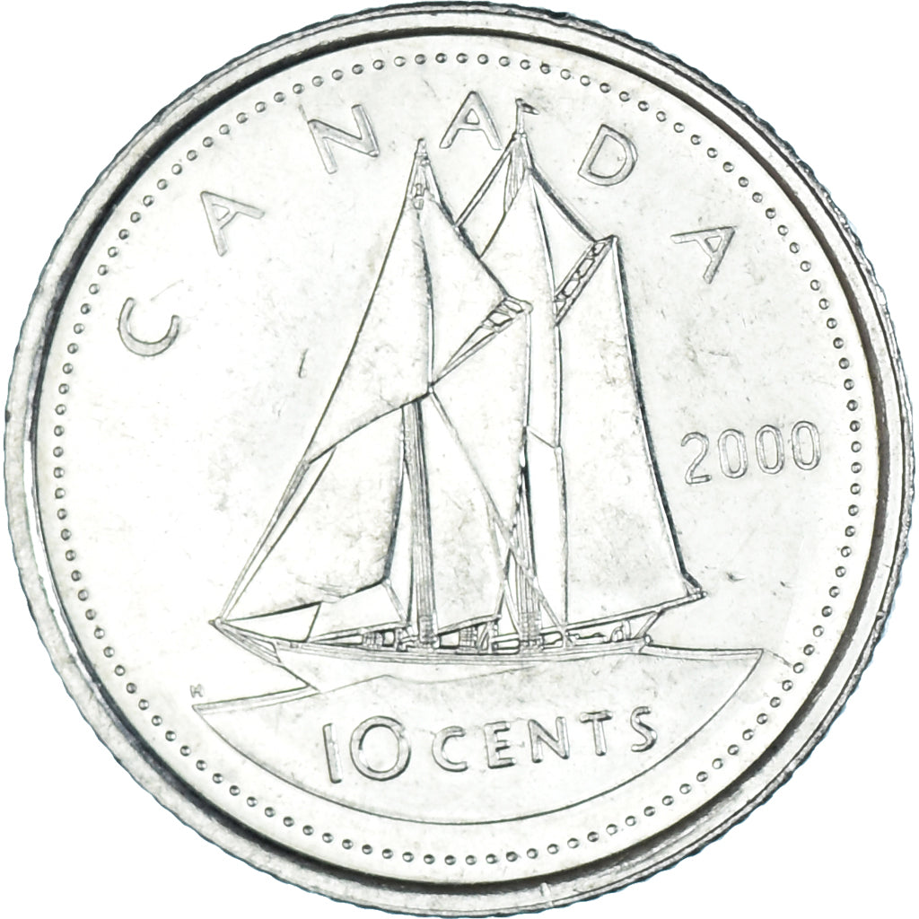 Moneta, Canada, 10 Cents, 2000