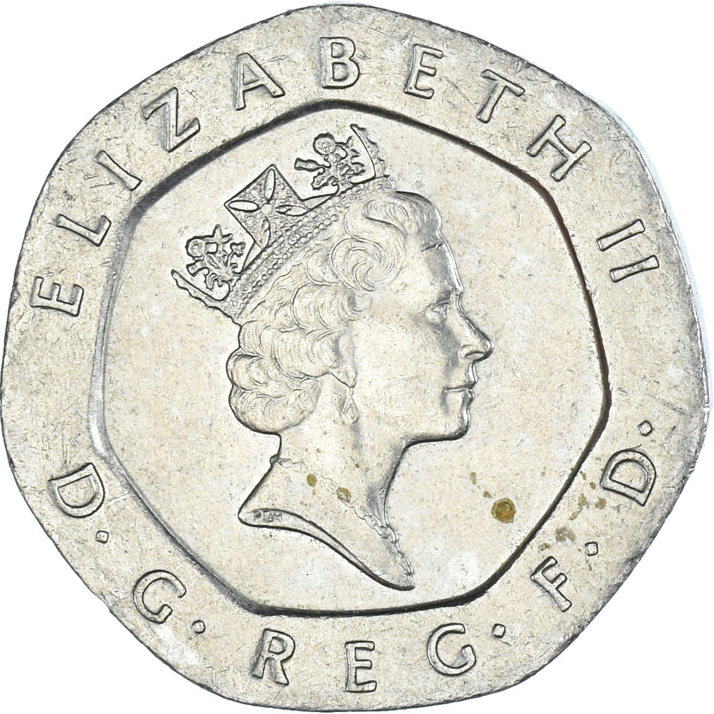 Coin, Great Britain, 20 Pence, 1996
