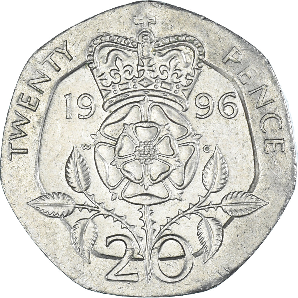 Coin, Great Britain, 20 Pence, 1996