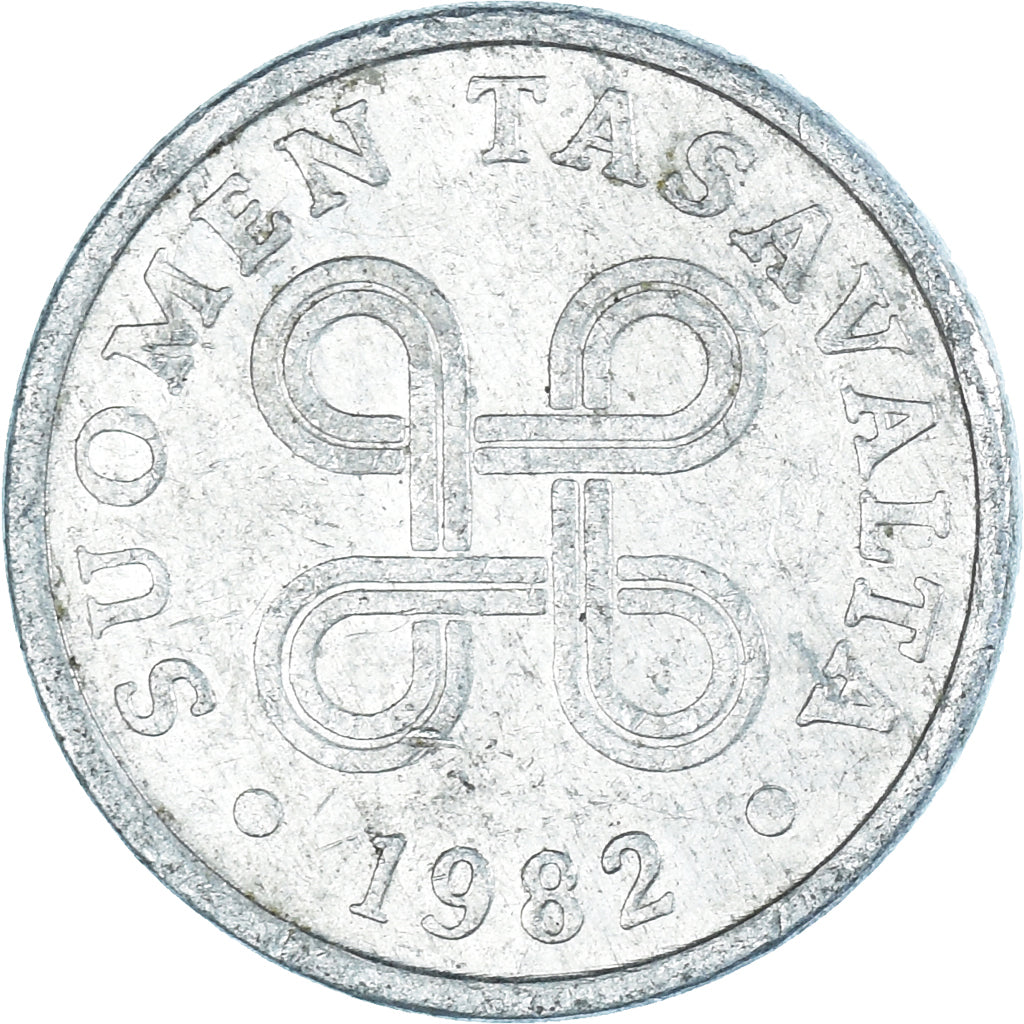 Moneta, Finlandia, 5 Pennia, 1982