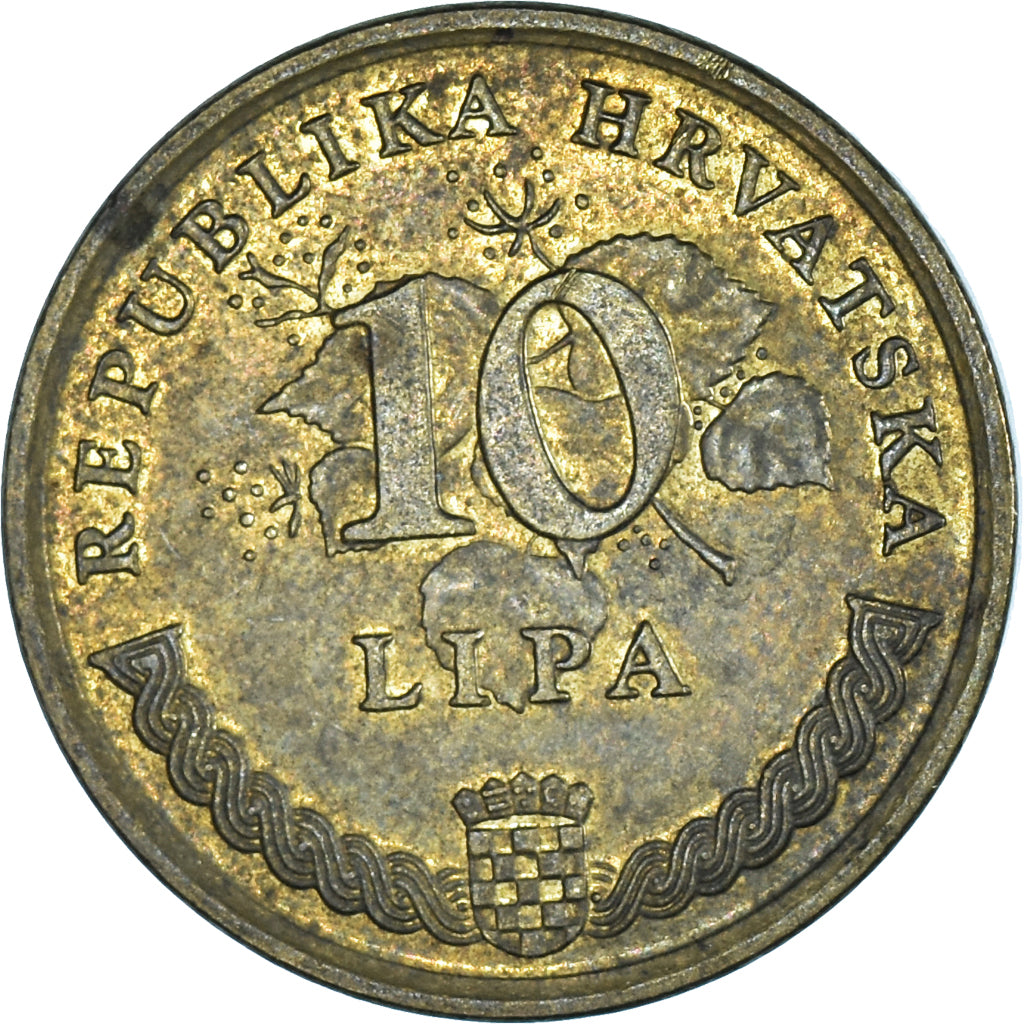 Moneta, Chorwacja, 10 Lipa, 1994
