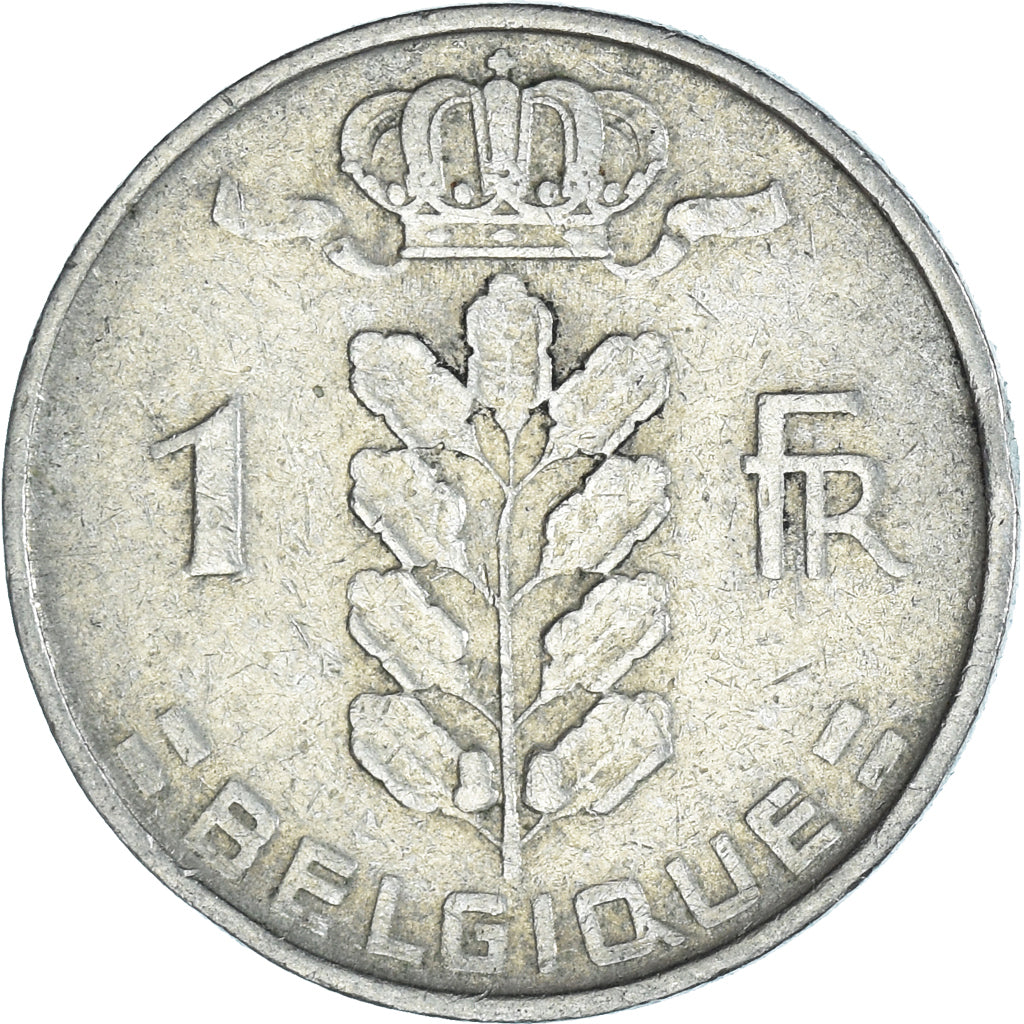 Moeda, Bélgica, Franc, 1958