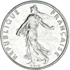 Moneda, Francia, 1/2 Franc, 1983