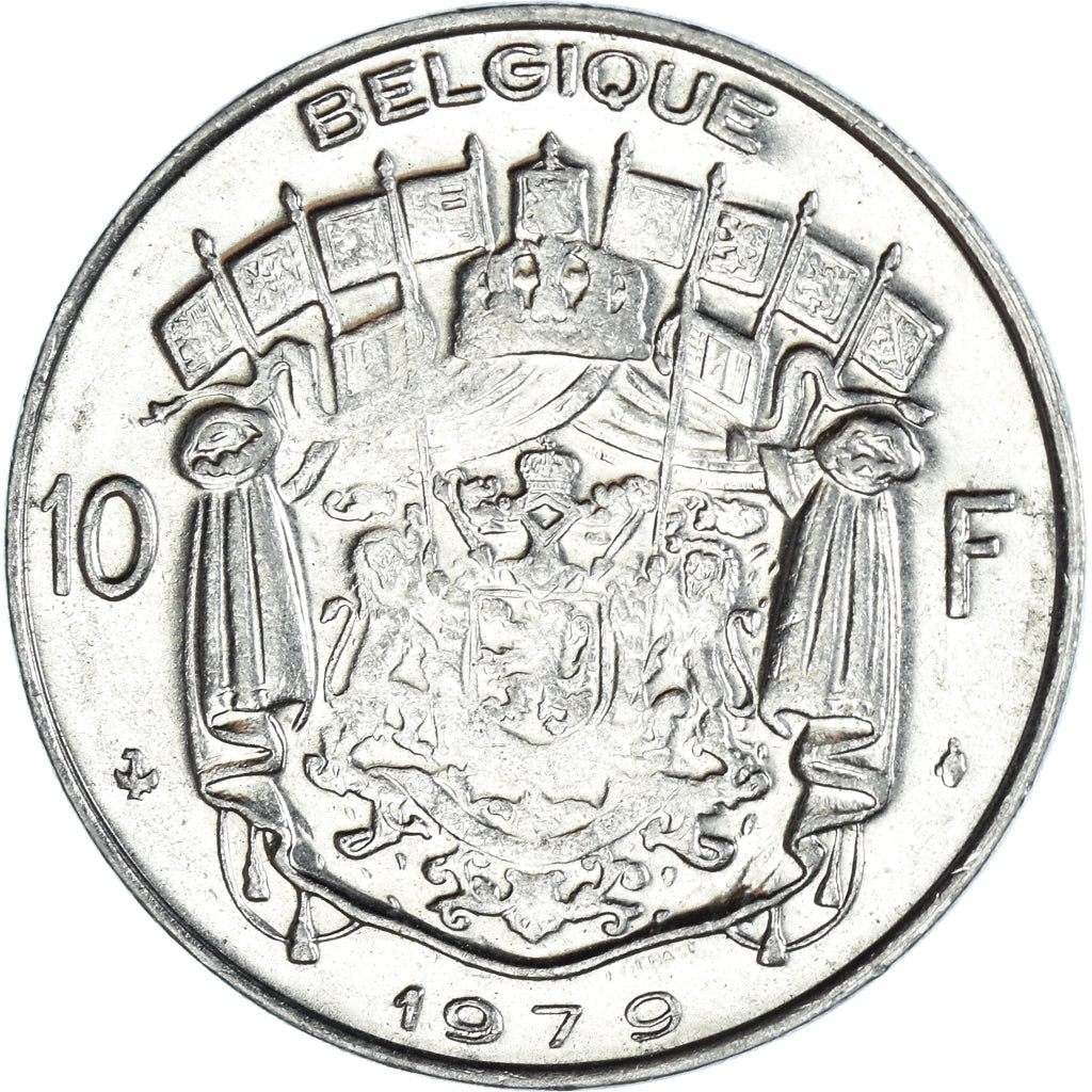 Moneta, Belgio, 10 Francs, 10 Frank, 1979