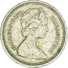Coin, Great Britain, Pound, 1983