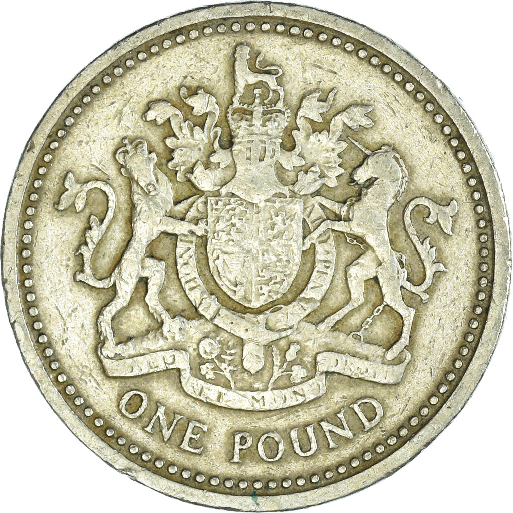 Coin, Great Britain, Pound, 1983