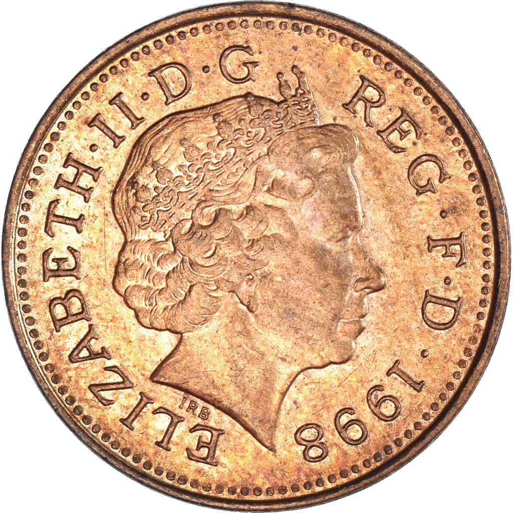 Coin, Great Britain, Penny, 1998