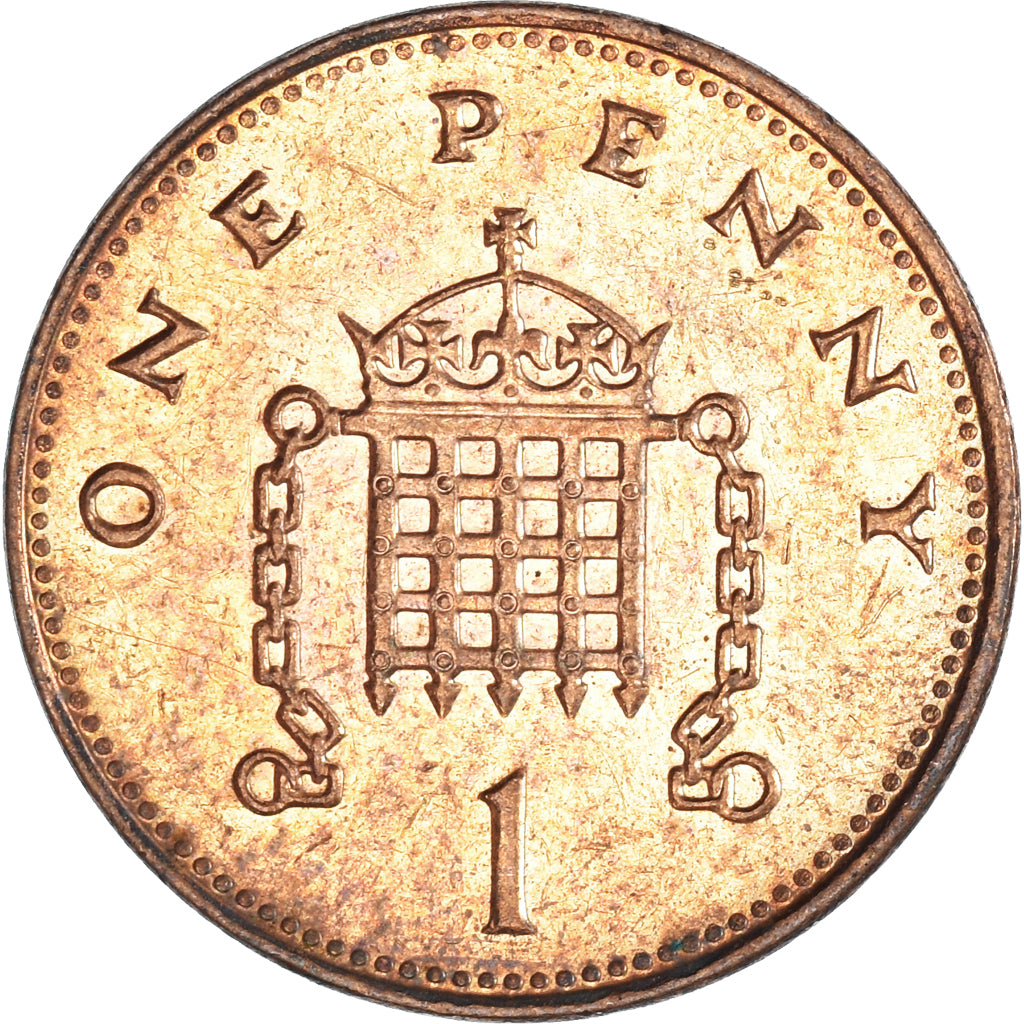 Coin, Great Britain, Penny, 1998