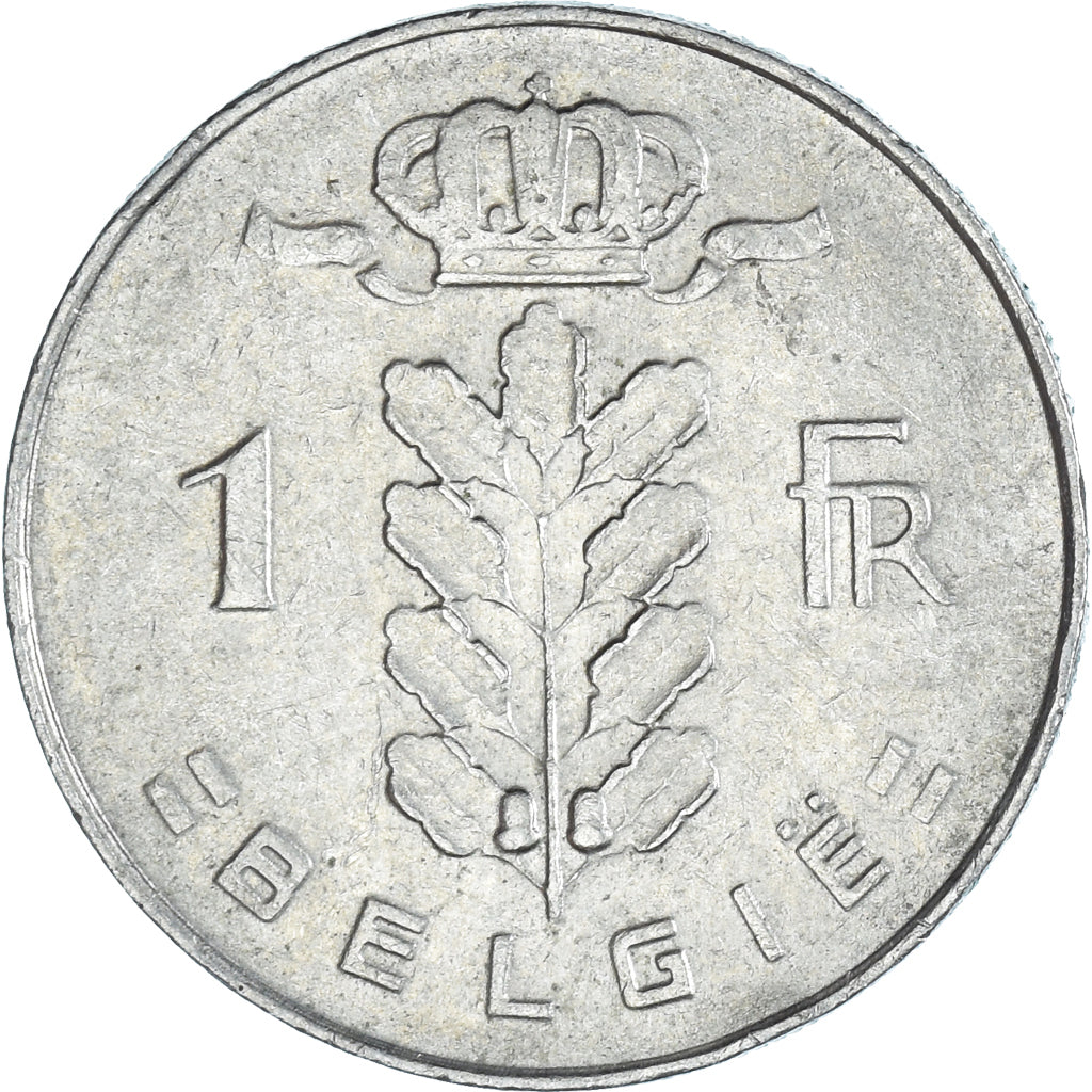 Moneda, Bélgica, Franc, 1978