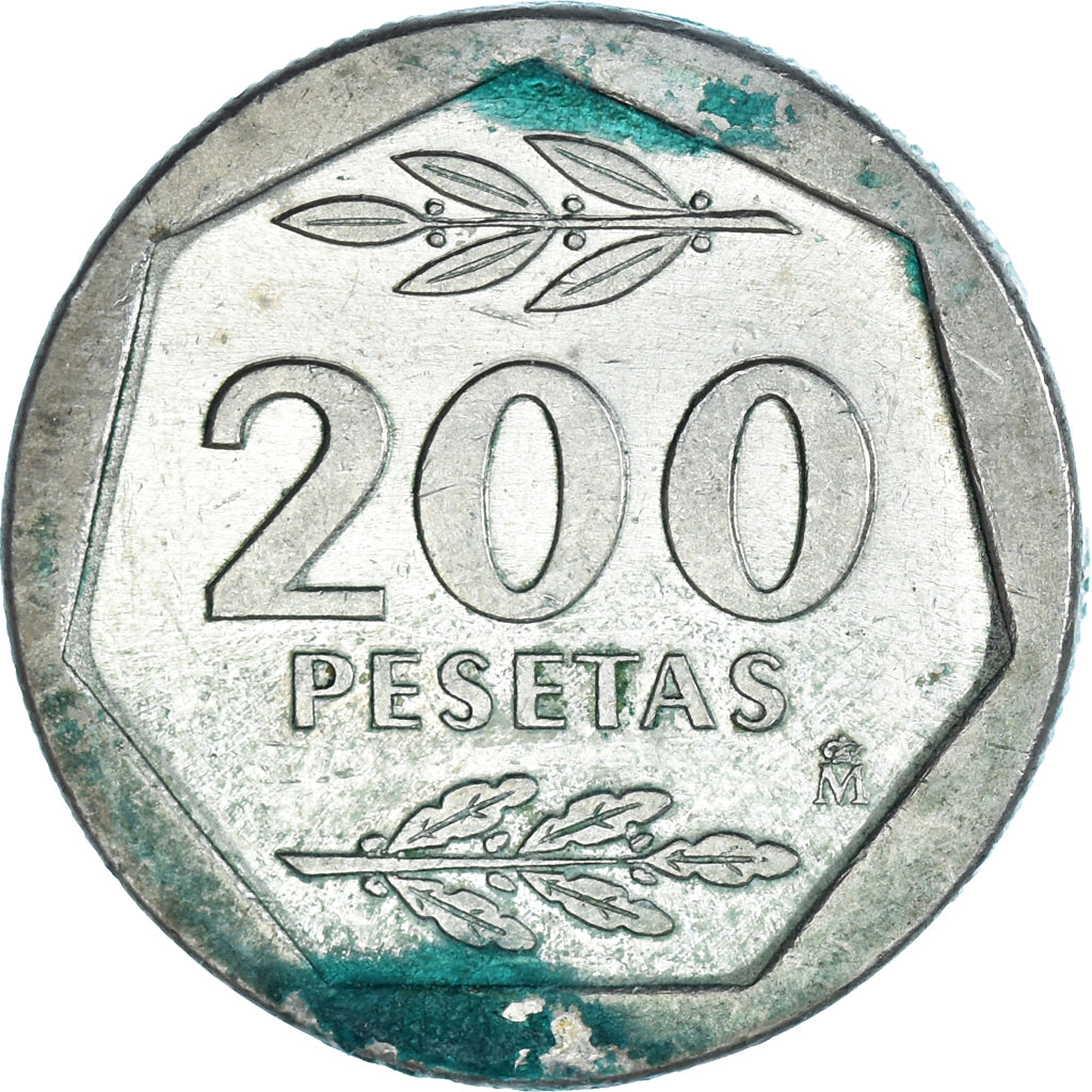 Coin, Spain, 200 Pesetas, 1988