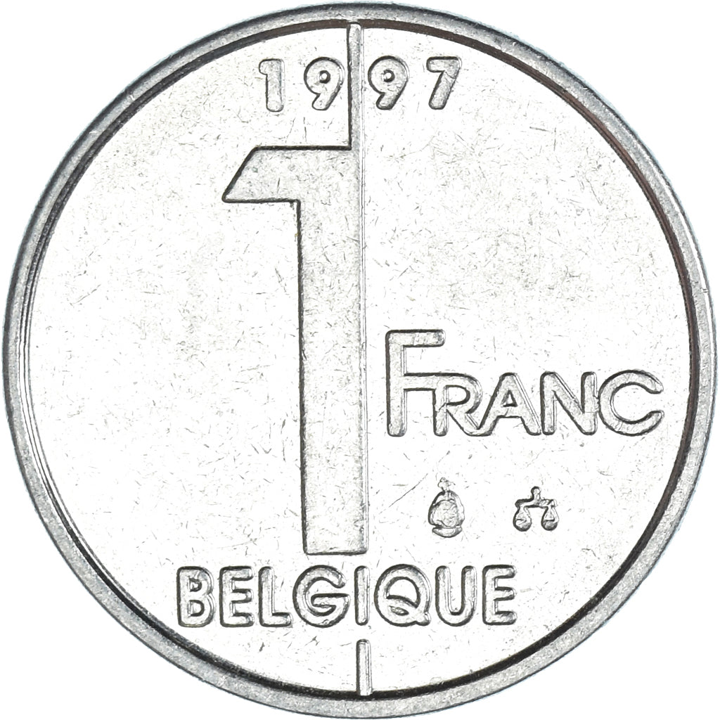 Moneta, Belgia, Franc, 1997