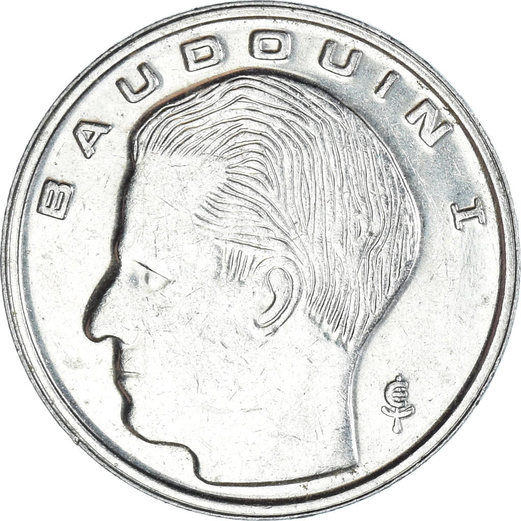Coin, Belgium, Franc, 1989