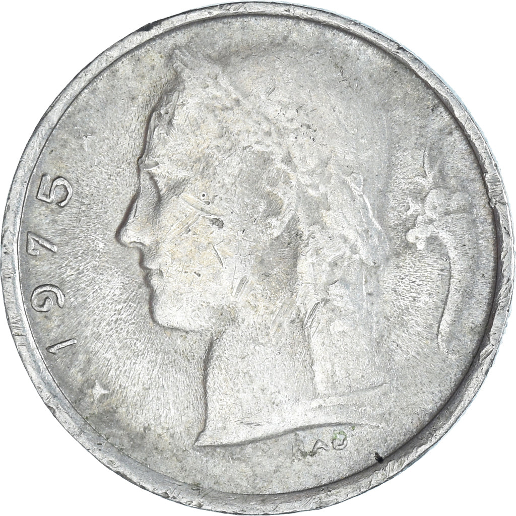 Munten, België, Franc, 1975