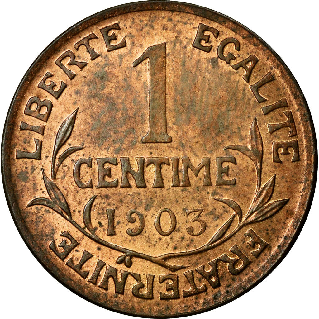 Coin, France, Dupuis, Centime, 1903, MS(60-62), Bronze, KM:840, Gadoury:90