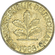 Coin, GERMANY - FEDERAL REPUBLIC, 10 Pfennig, 1988
