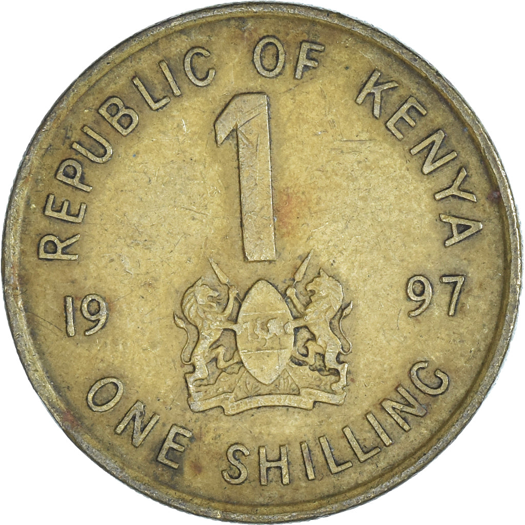 Moneta, Kenia, Shilling, 1997