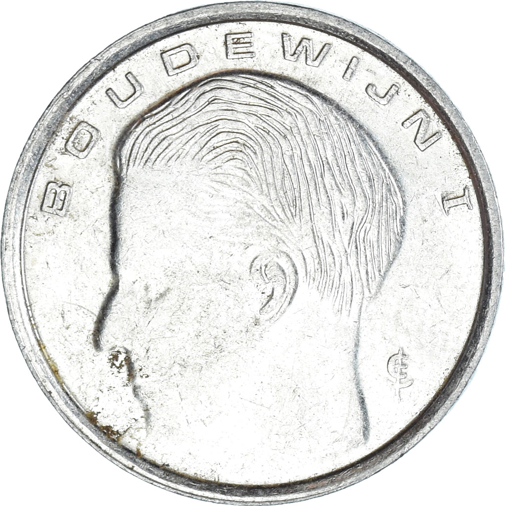 Coin, Belgium, Franc, 1990