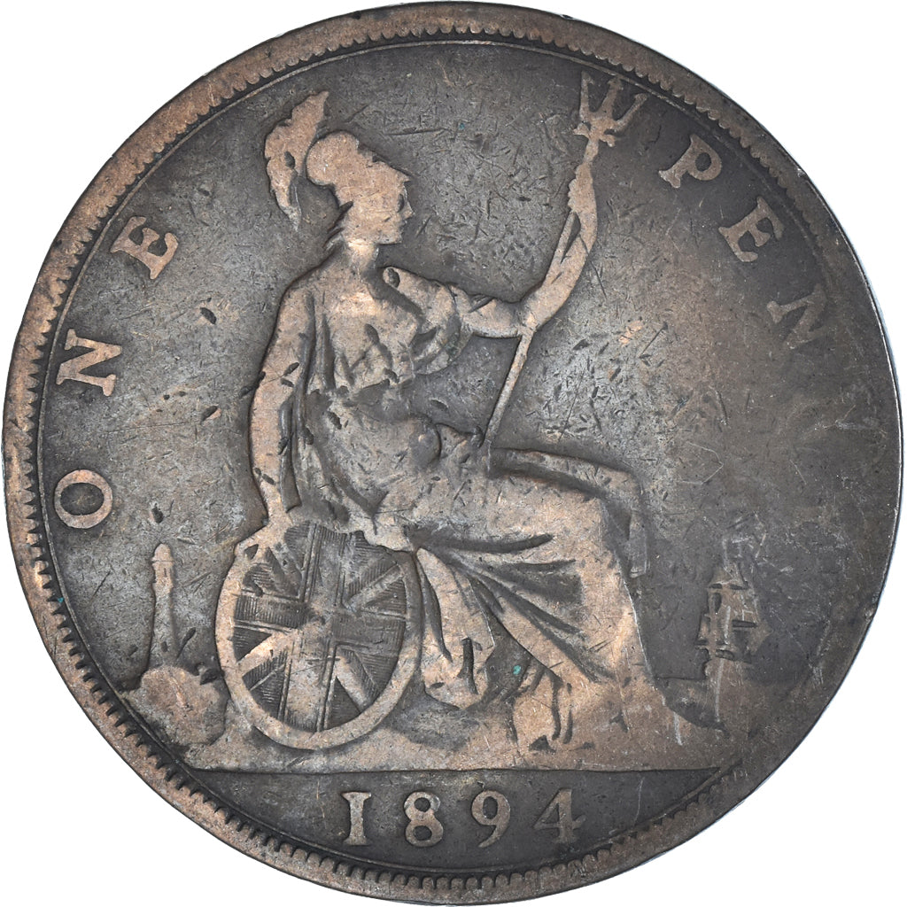 Moneda, Gran Bretaña, Penny, 1894