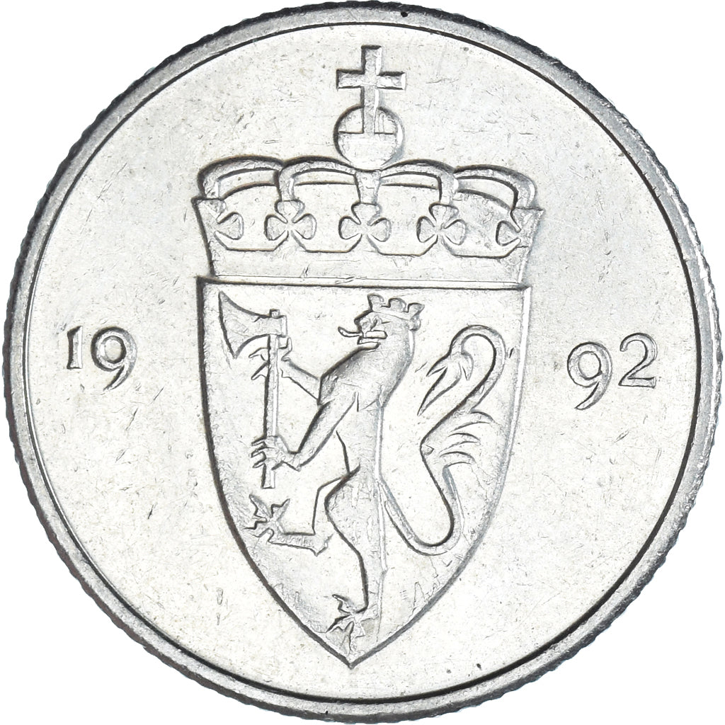 Munten, Noorwegen, 50 Öre, 1992