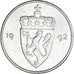 Munten, Noorwegen, 50 Öre, 1992