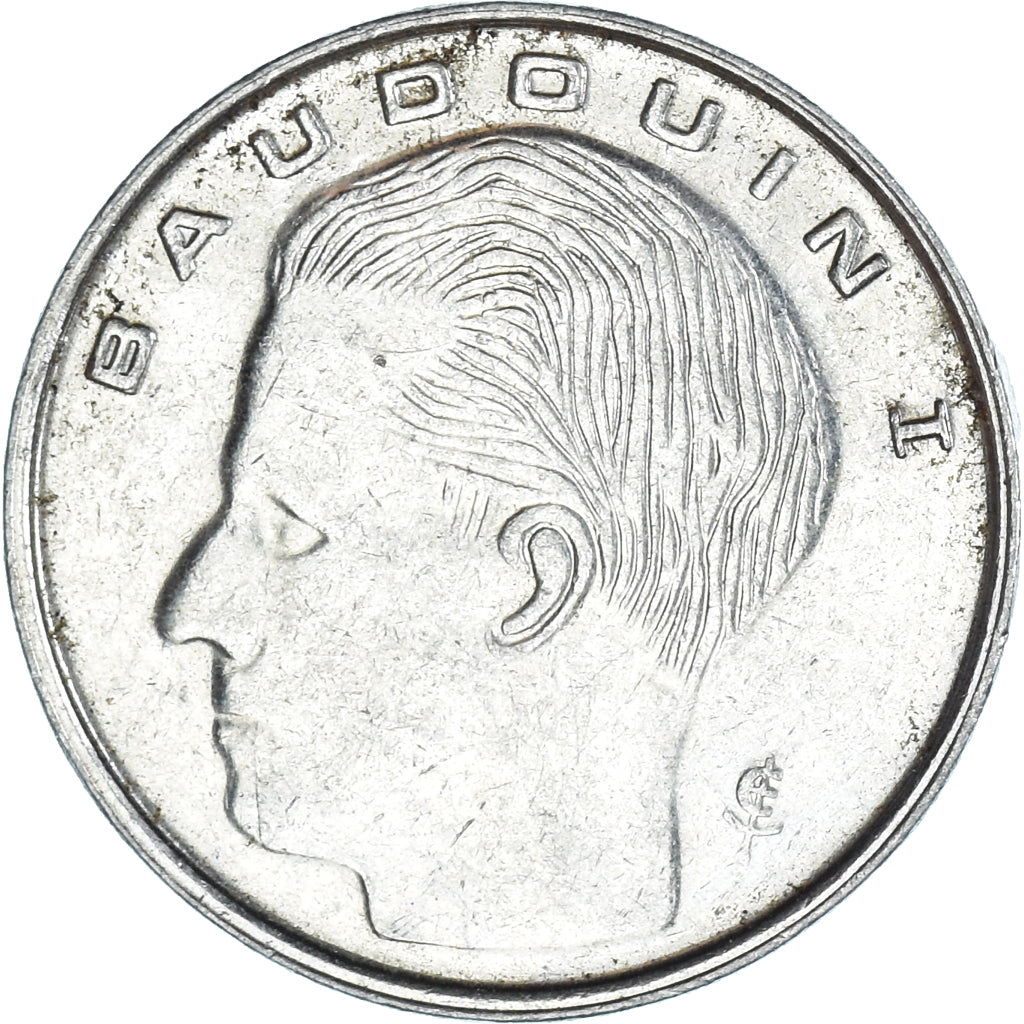 Moeda, Bélgica, Franc, 1989