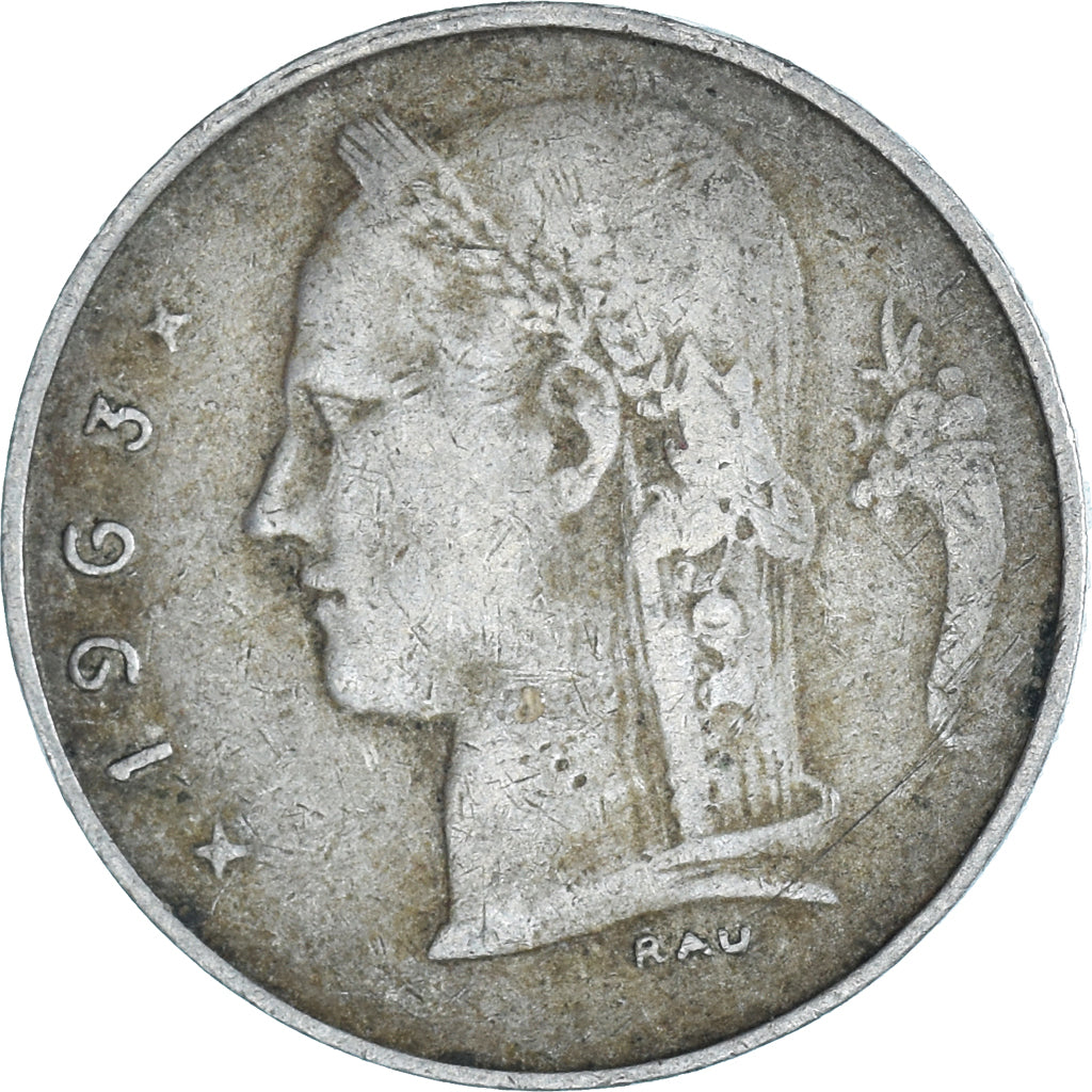 Moneta, Belgio, Franc, 1963