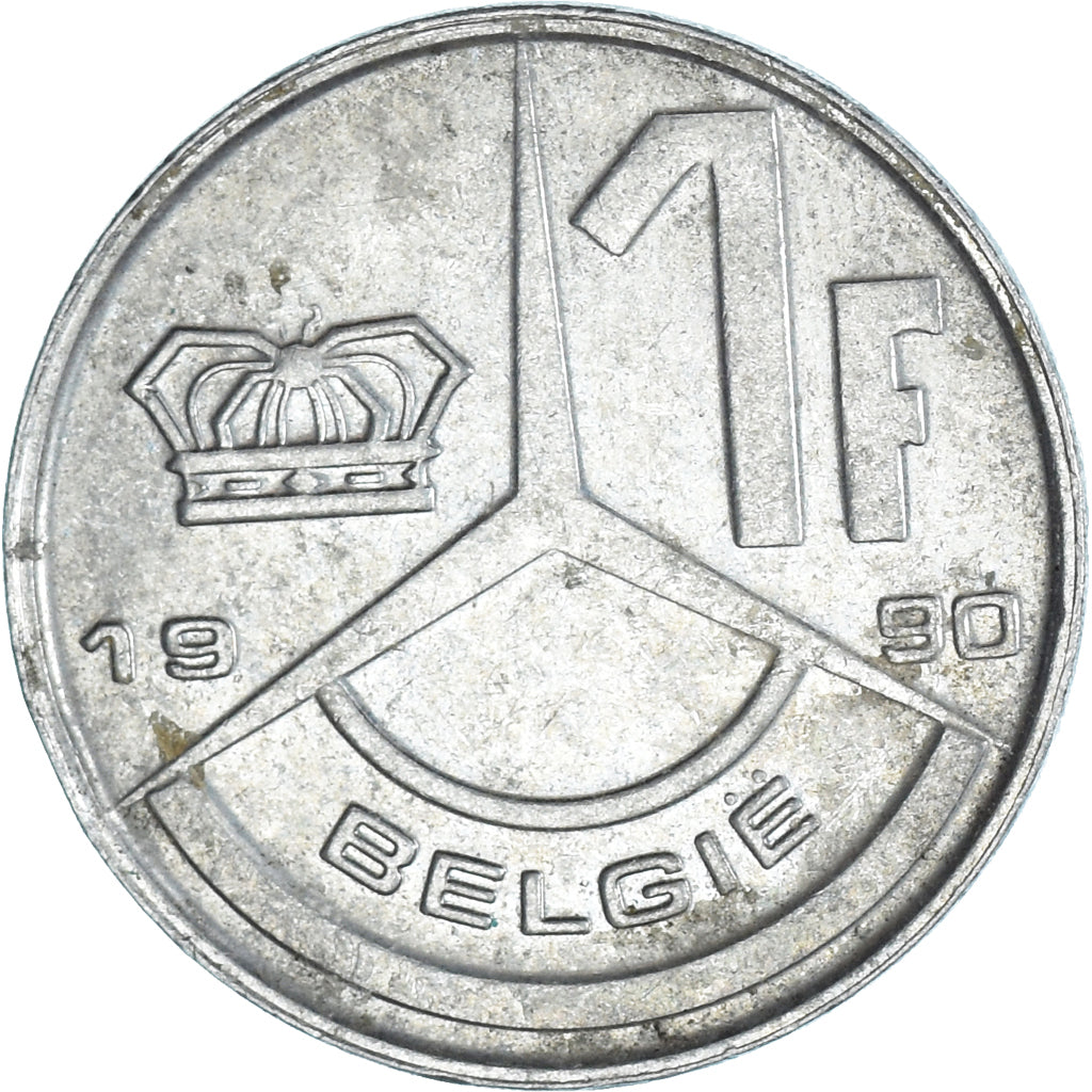 Munten, België, Franc, 1990