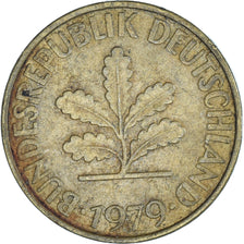 Moneta, GERMANIA - REPUBBLICA FEDERALE, 10 Pfennig, 1979