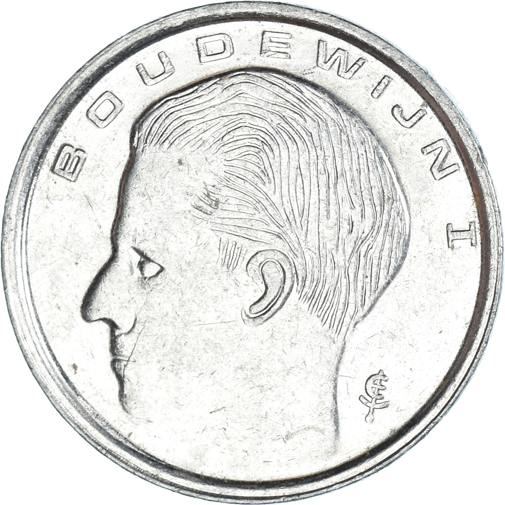 Moneda, Bélgica, Franc, 1989